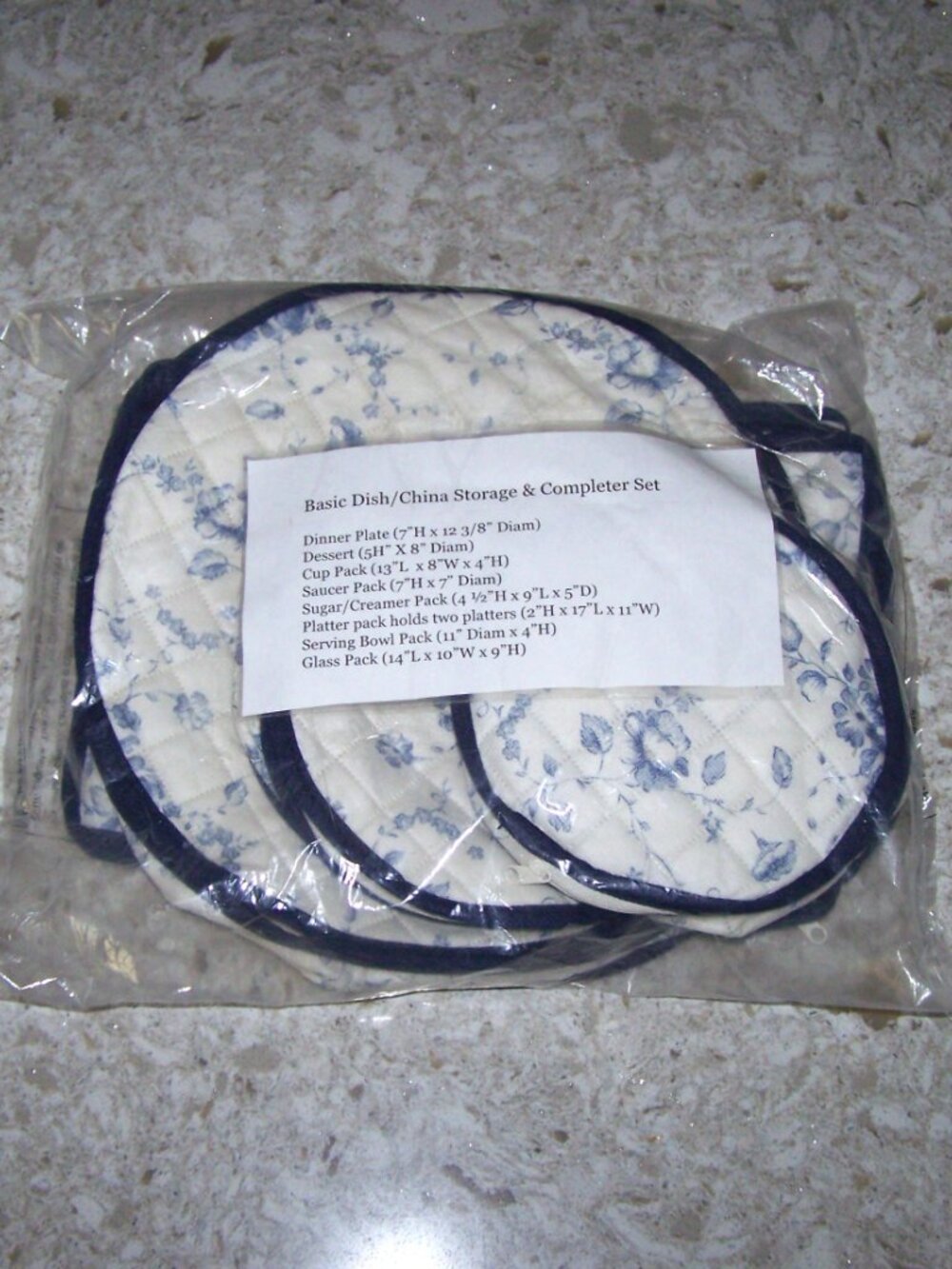 Dish/China Storage & Completer 8 Pc Set Avon - Picture 2 of 5